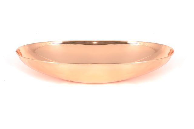 From The Anvil - Smooth Copper Oval Sink | Sku. 47206 | Trade Door Handles.