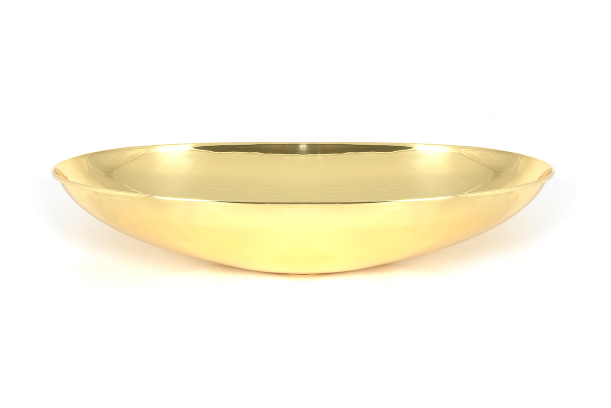 From The Anvil - Smooth Brass Oval Sink | Sku. 47208 | Trade Door Handles.