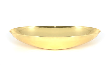 From The Anvil - Smooth Brass Oval Sink | Sku. 47208 | Trade Door Handles.