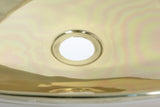 From The Anvil - Smooth Brass Oval Sink | Sku. 47208 | Trade Door Handles.