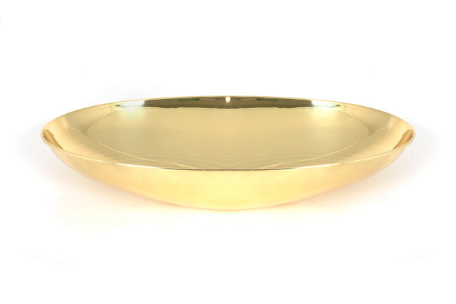From The Anvil - Smooth Brass Oval Sink | Sku. 47208 | Trade Door Handles.