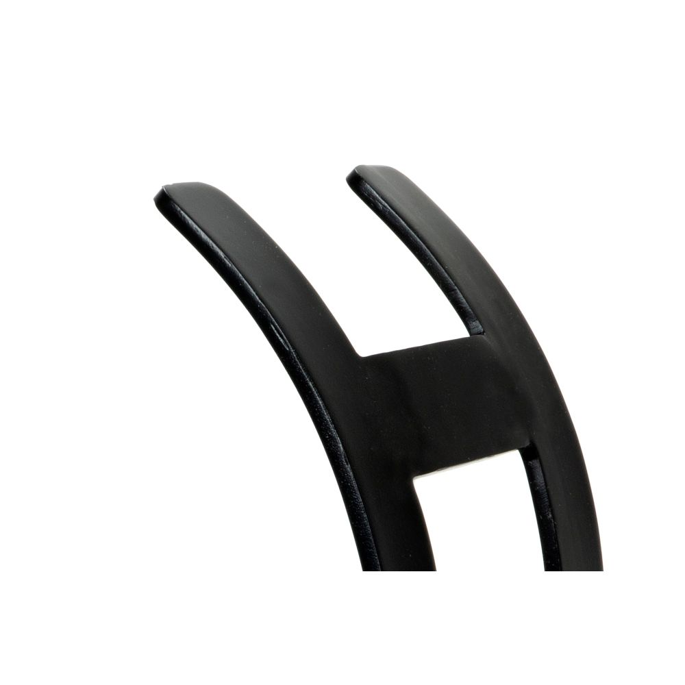 From The Anvil - Matt Black Curved Log Holder - Small | Sku. 47209 | Trade Door Handles.