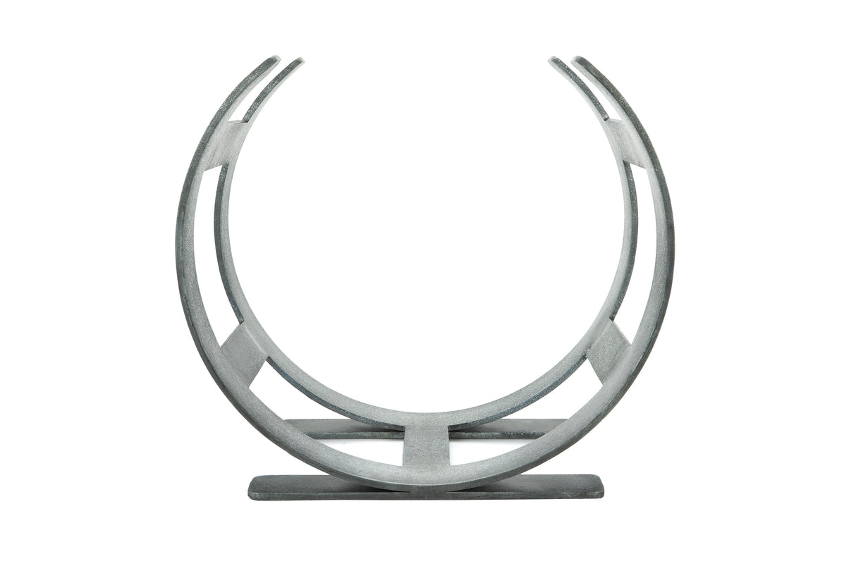 From The Anvil - Pewter Curved Log Holder - Small | Sku. 47210 | Trade Door Handles.