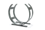 From The Anvil - Pewter Curved Log Holder - Small | Sku. 47210 | Trade Door Handles.