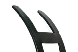 From The Anvil - Matt Black Curved Log Holder - Large | Sku. 47211 | Trade Door Handles.