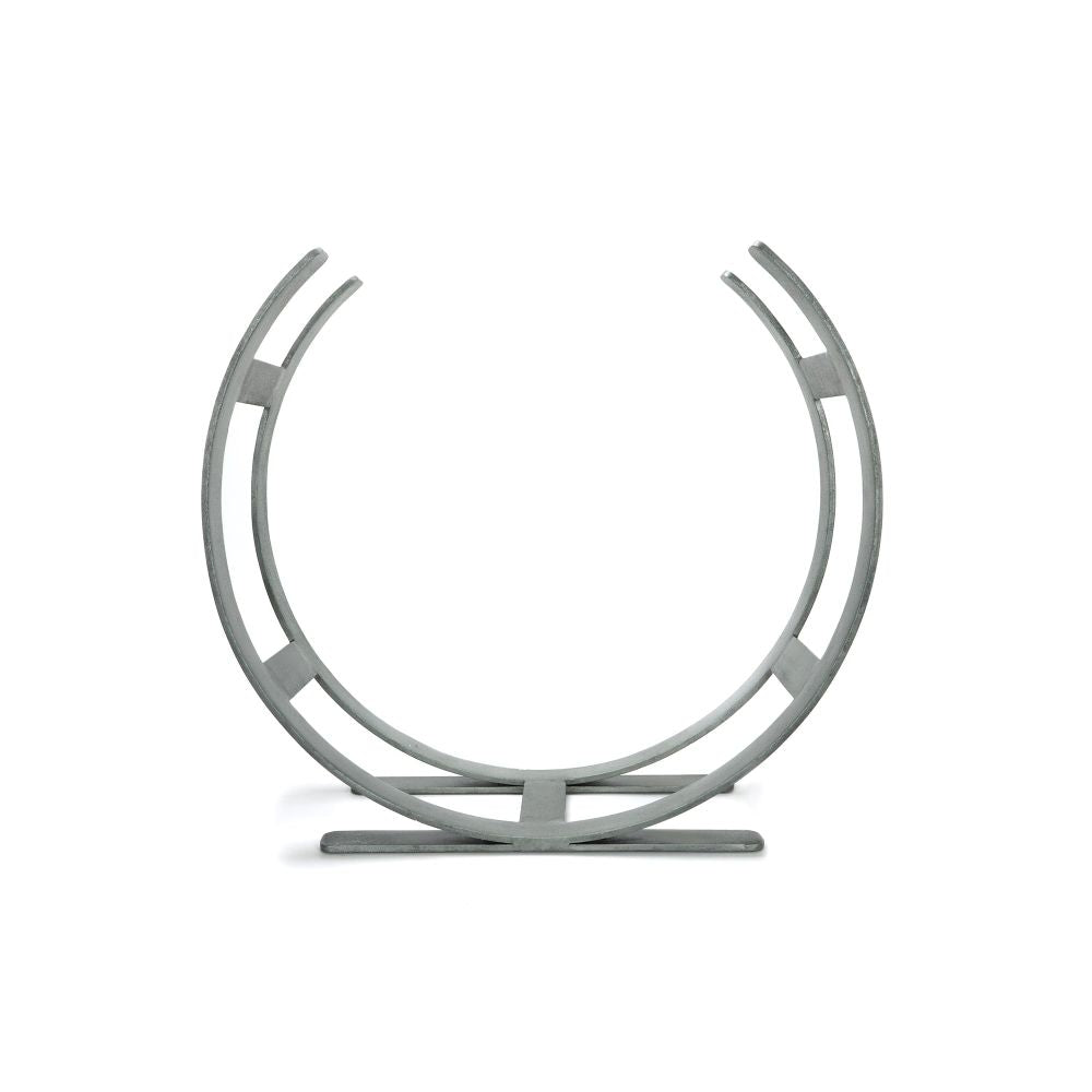 From The Anvil - Pewter Curved Log Holder - Large | Sku. 47212 | Trade Door Handles.