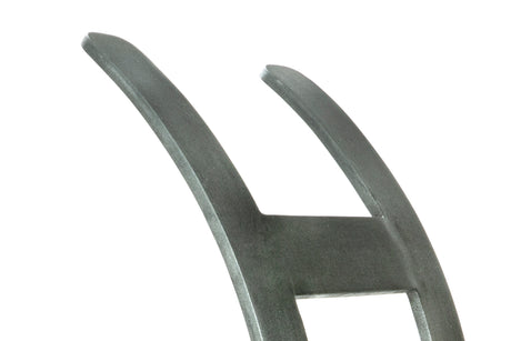 From The Anvil - Pewter Curved Log Holder - Large | Sku. 47212 | Trade Door Handles.