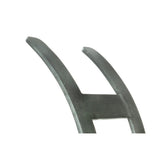 From The Anvil - Pewter Curved Log Holder - Large | Sku. 47212 | Trade Door Handles.