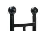 From The Anvil - Matt Black Rectangular Log Holder | Sku. 47213 | Trade Door Handles.