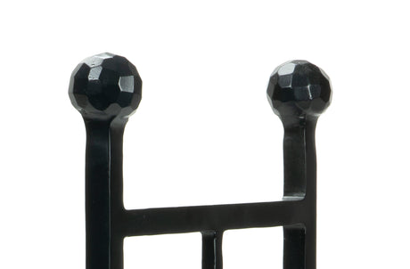From The Anvil - Matt Black Rectangular Log Holder | Sku. 47213 | Trade Door Handles.