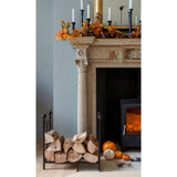 From The Anvil - Matt Black Rectangular Log Holder | Sku. 47213 | Trade Door Handles.