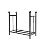 From The Anvil - Matt Black Rectangular Log Holder | Sku. 47213 | Trade Door Handles.