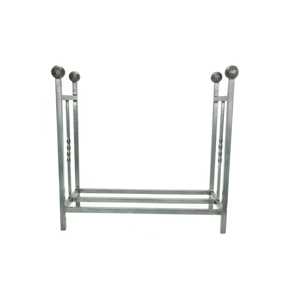 From The Anvil - Pewter Rectangular Log Holder | Sku. 47214 | Trade Door Handles.
