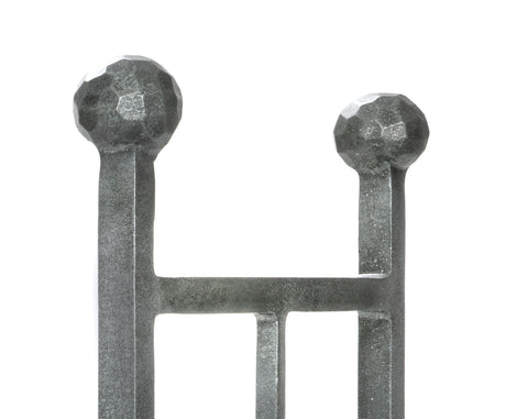 From The Anvil - Pewter Rectangular Log Holder | Sku. 47214 | Trade Door Handles.