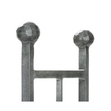 From The Anvil - Pewter Rectangular Log Holder | Sku. 47214 | Trade Door Handles.