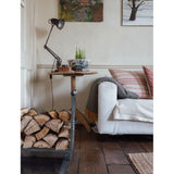 From The Anvil - Pewter Rectangular Log Holder | Sku. 47214 | Trade Door Handles.