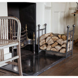 From The Anvil - Pewter Rectangular Log Holder | Sku. 47214 | Trade Door Handles.