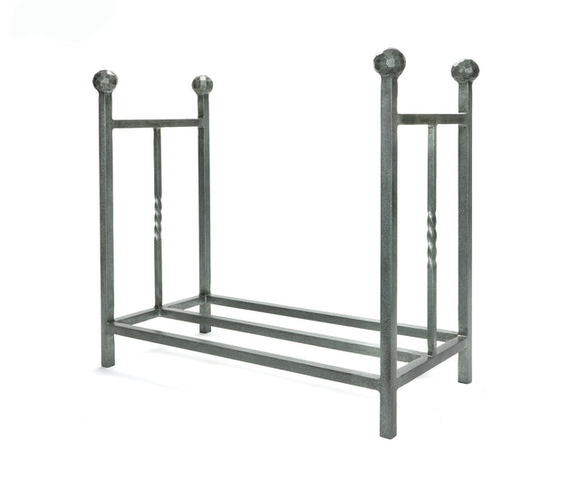 From The Anvil - Pewter Rectangular Log Holder | Sku. 47214 | Trade Door Handles.