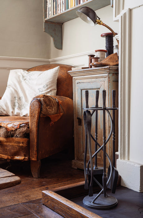 From The Anvil - Pewter Spiral Companion Set - Avon Tools | Sku. 47216 | Trade Door Handles.