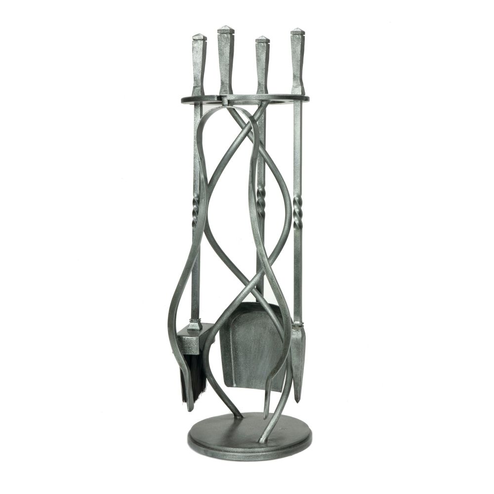 From The Anvil - Pewter Spiral Companion Set - Avon Tools | Sku. 47216 | Trade Door Handles.