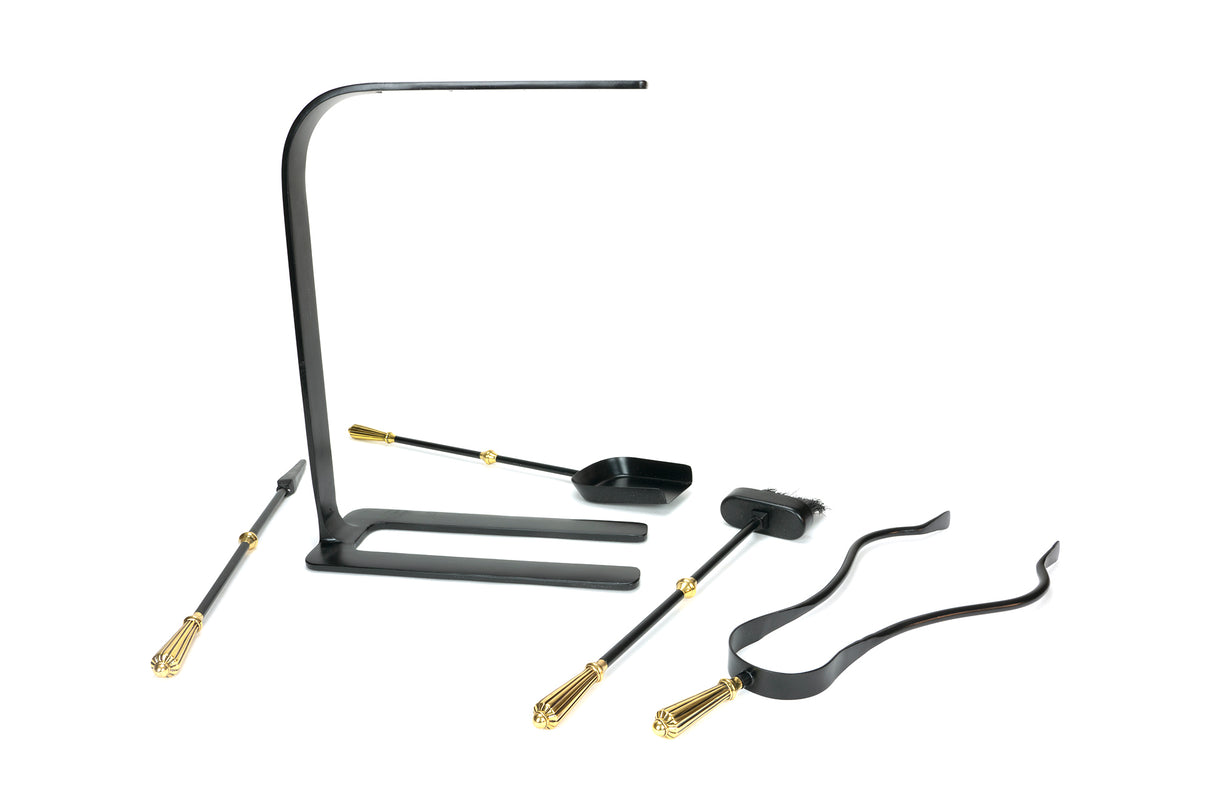 From The Anvil - Matt Black Arc Companion Set - Hinton Tools | Sku. 47220 | Trade Door Handles.