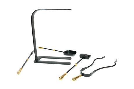 From The Anvil - Matt Black Arc Companion Set - Hinton Tools | Sku. 47220 | Trade Door Handles.