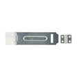 This is an image of Timco - Hybrid Hasp & Staple - Zinc 5" (1 Each Bag) 472393