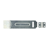 This is an image of Timco - Hybrid Hasp & Staple - Zinc 5" (1 Each Bag) 472393