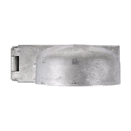 This is an image of Timco - Padlock Protection Bar - Heavy Duty - Left - Hot Dipped Galvanised 7 1/2" (1 Each Plain Bag) 472582