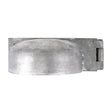 This is an image of Timco - Padlock Protection Bar - Heavy Duty - Right - Hot Dipped Galvanised 7 1/2" (1 Each Plain Bag) 472951