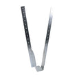 This is an image of Timco - Timber Hangers - Long Leg - Galvanised 47 x 150 to 250mm 47450LTH