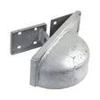 This is an image of Timco - Padlock Protection Bar - Heavy Duty - Left - Hot Dipped Galvanised 7 1/2" (1 Each TIMbag) 478225