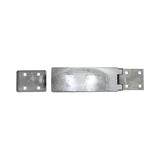 This is an image of Timco - Padlock Protection Bar - Heavy Duty - Right - Hot Dipped Galvanised 7 1/2" (1 Each TIMbag) 478741