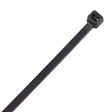 This is an image of Timco - Cable Ties - Black 4.8 x 200mm - (100 PCS Bag) 48200CTB