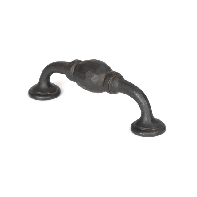 From The Anvil - Beeswax 5" Hammered D Handle | Sku. 48346 | Trade Door Handles.