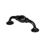 From The Anvil - Black 5" Hammered D Handle | Sku. 48347 | Trade Door Handles.