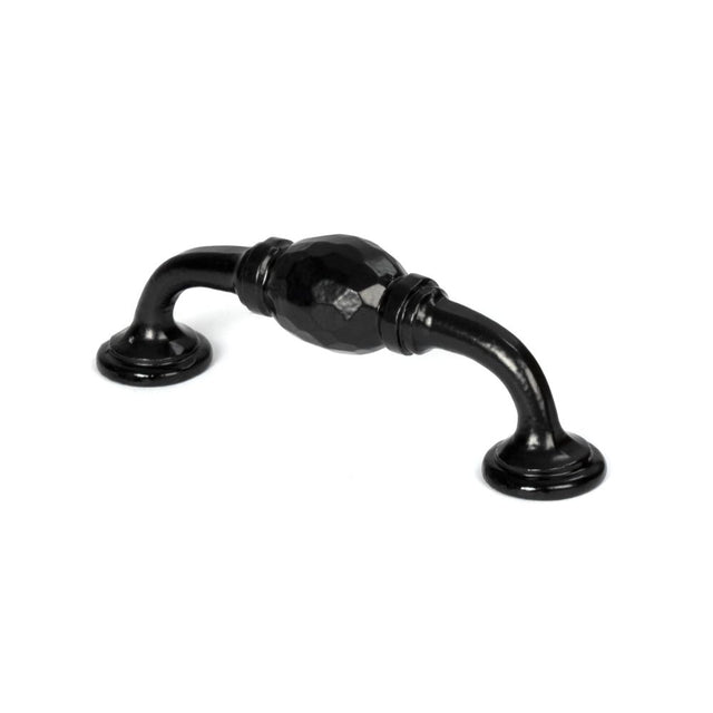 From The Anvil - Black 5" Hammered D Handle | Sku. 48347 | Trade Door Handles.