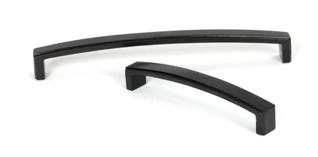 From The Anvil - Black 5 1/2" Ribbed Pull Handle | Sku. 48353 | Trade Door Handles.