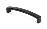 From The Anvil - Black 5 1/2" Ribbed Pull Handle | Sku. 48353 | Trade Door Handles.