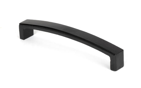 From The Anvil - Black 5 1/2" Ribbed Pull Handle | Sku. 48353 | Trade Door Handles.