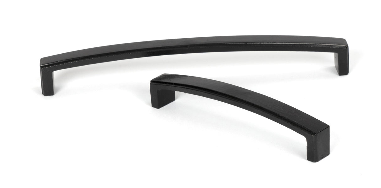 From The Anvil - Black 8 1/4" Ribbed Pull Handle | Sku. 48355 | Trade Door Handles.