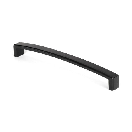 From The Anvil - Black 81/4" Ribbed Pull Handle | Sku. 48355 | Trade Door Handles.