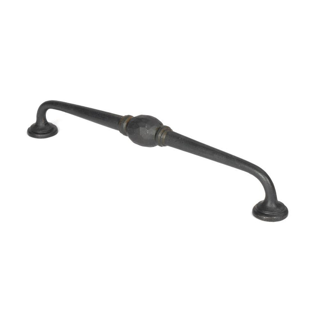 From The Anvil - Beeswax 10" Hammered D Handle | Sku. 48356 | Trade Door Handles.