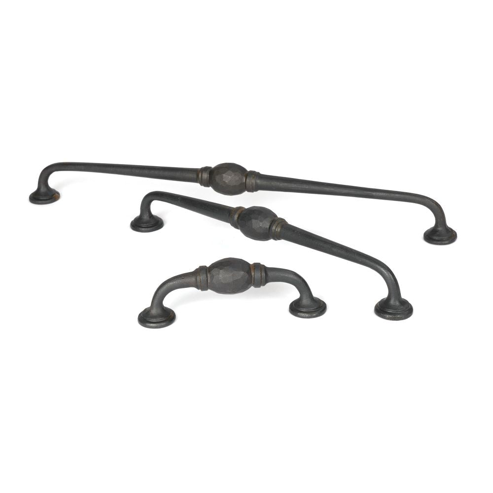 From The Anvil - Beeswax 13 1/2" Hammered D Handle | Sku. 48358 | Trade Door Handles.