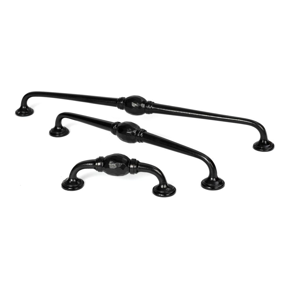 From The Anvil - Black 13 1/2" Hammered D Handle | Sku. 48359 | Trade Door Handles.