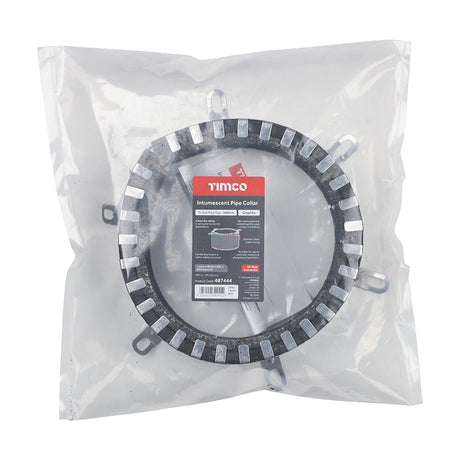 This is an image of Timco - Intumescent Pipe Collar Pipe Size 160mm - (1 Each Bag) 487444
