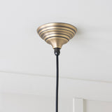 From The Anvil - Aged Brass Brindley Pendant | Sku. 49497 | Trade Door Handles.