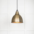 From The Anvil - Aged Brass Brindley Pendant | Sku. 49497 | Trade Door Handles.