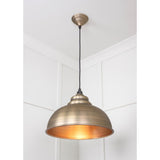 From The Anvil - Aged Brass Harborne Pendant | Sku. 49498 | Trade Door Handles.