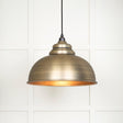 From The Anvil - Aged Brass Harborne Pendant | Sku. 49498 | Trade Door Handles.